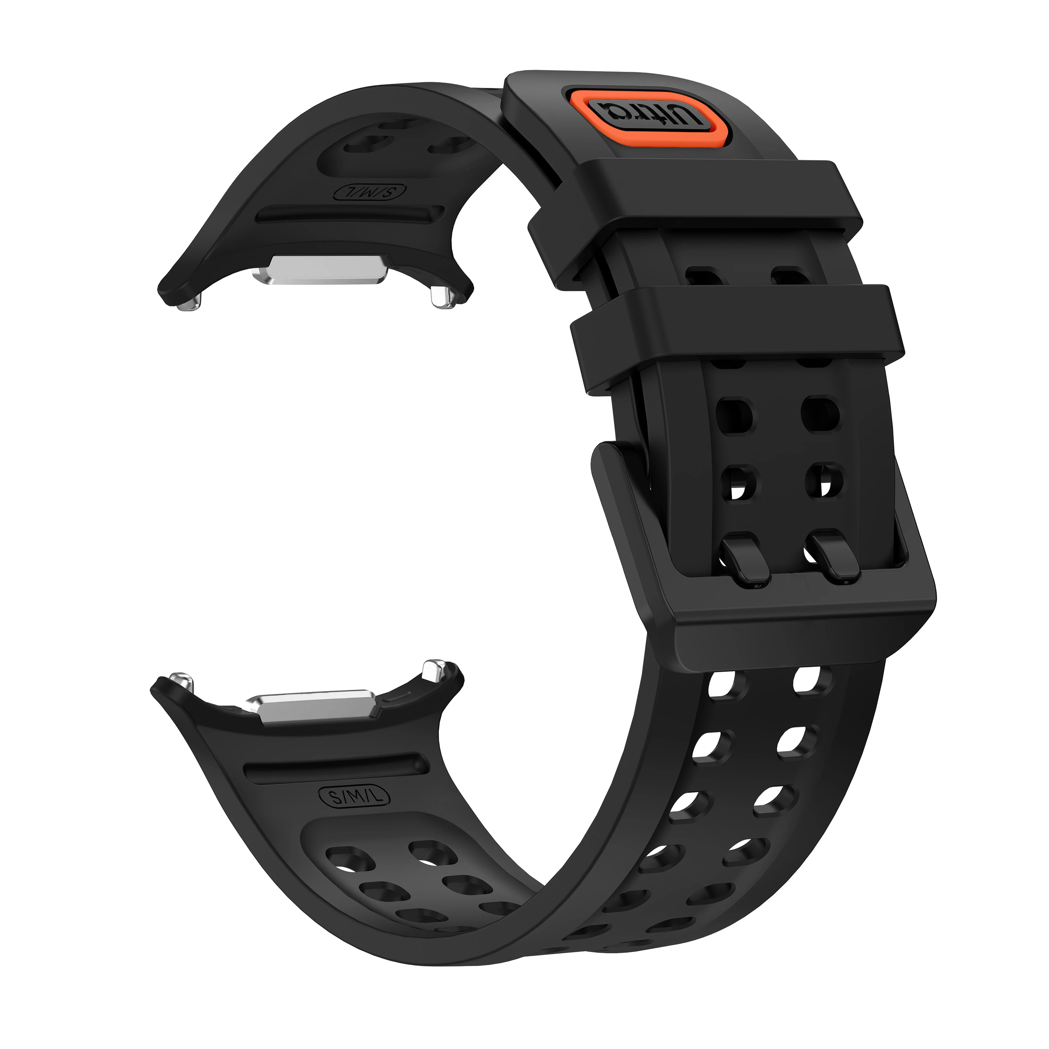 Original 1:1 Silikonarmband für Samsung Galaxy Watch Ultra 2 Armband 47mm Sport Ersatzarmband Correa Galaxy Watch 2026 Ultra