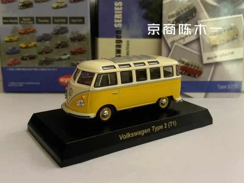 

Коллекция автомобилей Kyosho 1:64 VW Volkswagen Тип 2 T1 из литого сплава, украшения для моделей тележек, подарки