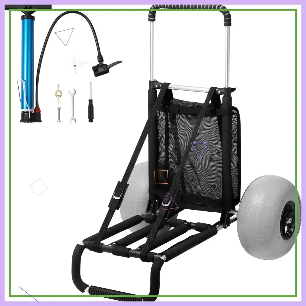 Heavy Duty Beach Cart with 12