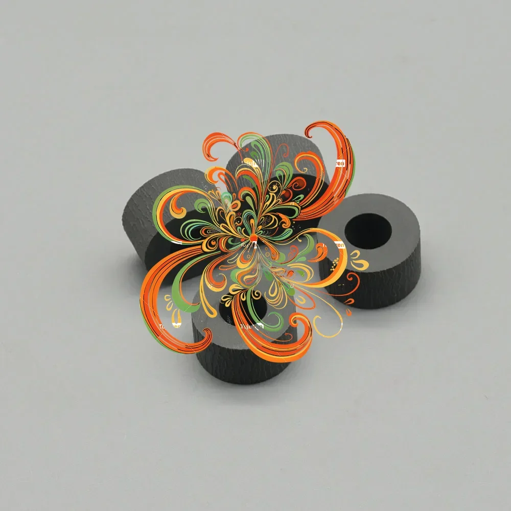 

10pcs Pickup Feed Roller Tire for OKI B6200 B6250 B6300 B6500 B710 B720 B730 for XEROX 4500 4510 7100 B400 B405 6125 6130