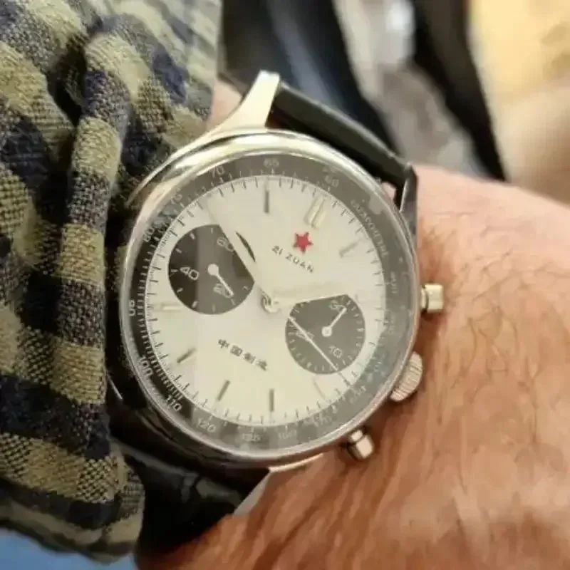 Sssss Seagull 1963 Watch Mechanical Watch New ST1901 Sapphire 38mm Watches China Airlines Chronograph Waterproof Luminous Watch