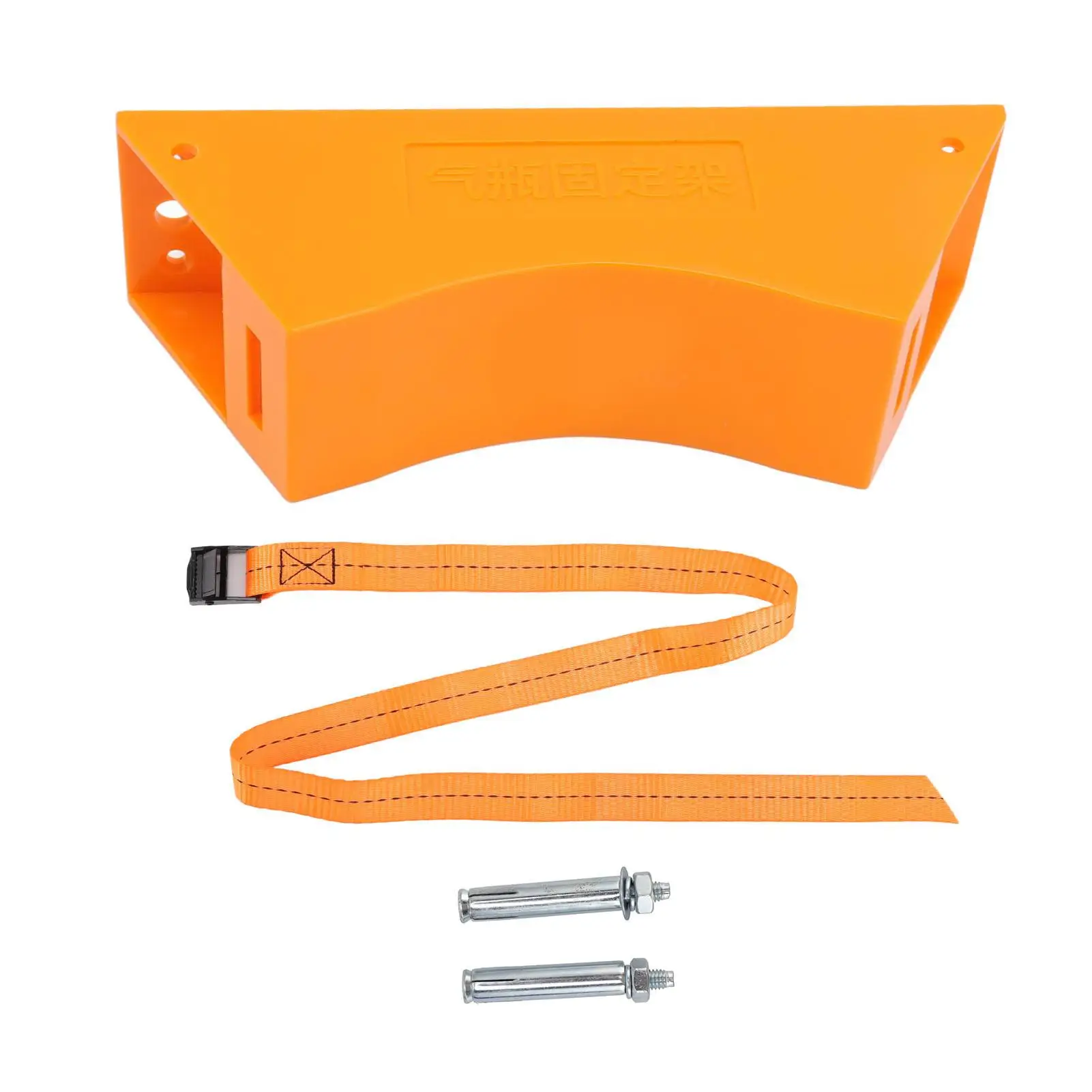 

Держатель газового баллона Ремень безопасности Пластиковый стальной расширительный винт Настенный кронштейн для лаборатории