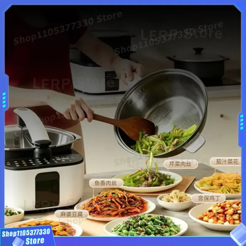Commercial Automatic Wok Machine Intelligent Roller Cooking Robot Multifunctional Factory Kitchen Equipment Smart Stir Fry