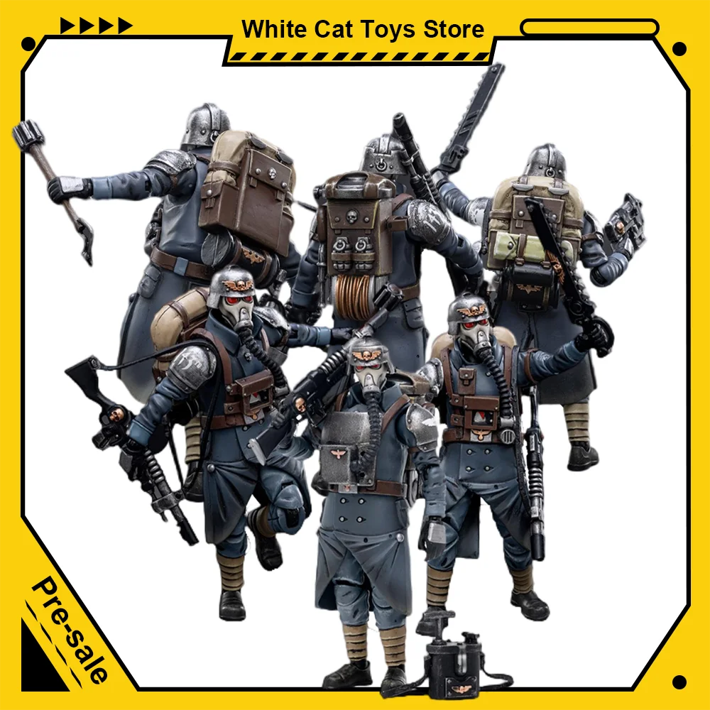 [Pre-Sale] JOYTOY Warhammer 40K Action Figure Astra Militarum Death Korps Anime Figurine Joint Movable Model Collection Toy Gift