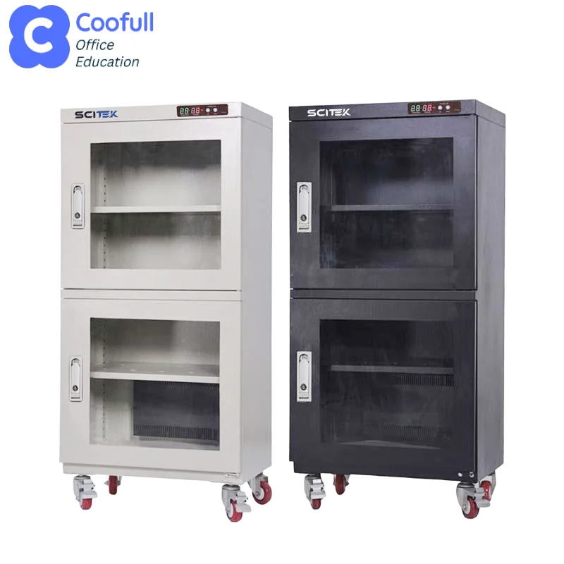 Electronic Moisture-Proof Cabinet 0-10% Humidity Control Range Honeywell Sensor High Precision High Stability Lab Use