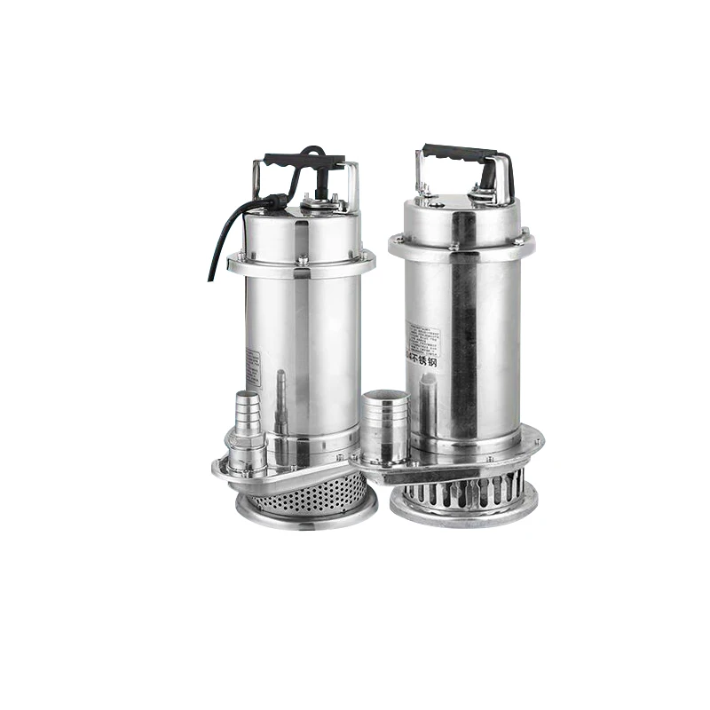 Dc Electric Stainless Steel Submersible Pump 220v 1.1kw Water Pump Sewage Pumps