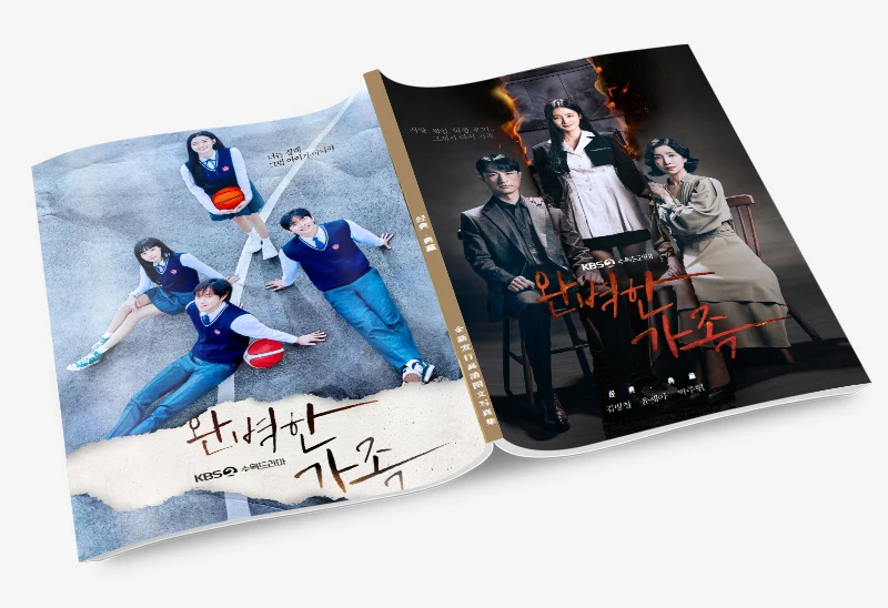 Perfect Family Byeong-cheol Kim Se-ah Yoon  Joo-Hyun Park Photobook Poster Lomo Card Bookmark Photo Album Art Book Picturebook