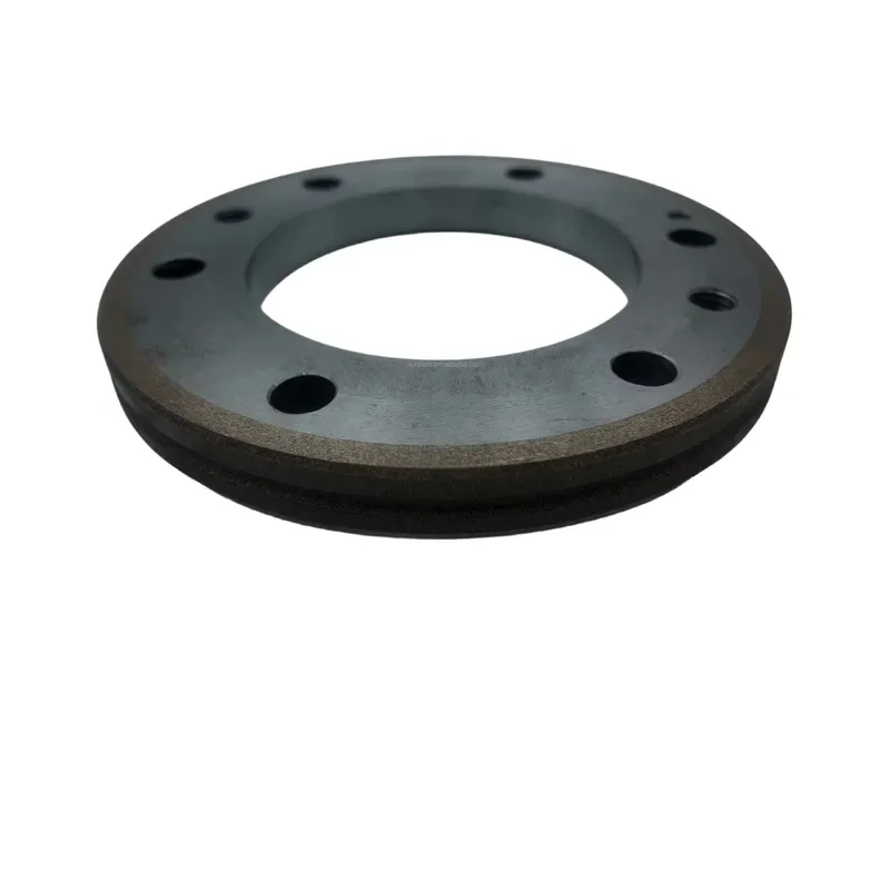 Sintered Metal Bond Diamond Cup Wheel 152mm 300 Grit for Car Windshield Side Window Glass Edge Grinding