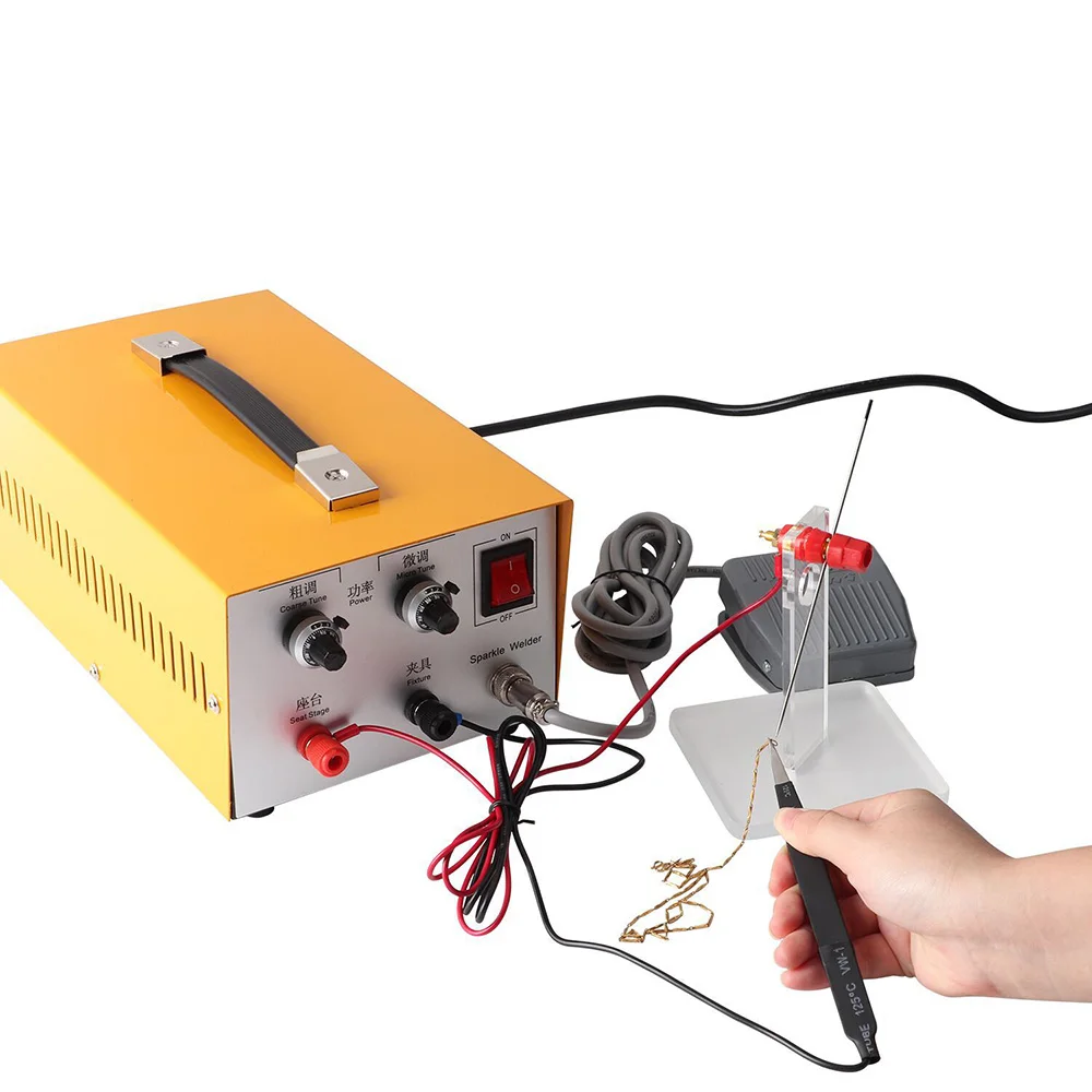 Handheld Laser Jewelry 30a Spot Welding Machine Welding Ring Machine Small Pulse Welding Machine Touch Welding Machine