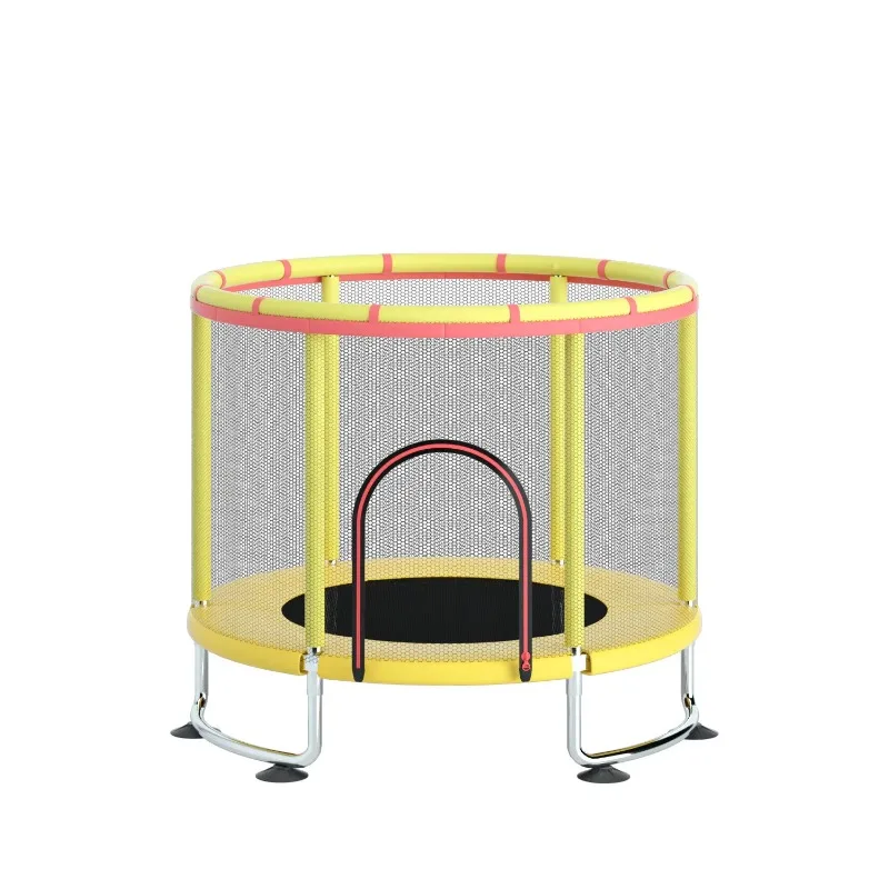 High Quality Indoor Hexagon Bungee Rope Mini Fitness Trampoline For Children's Exercise