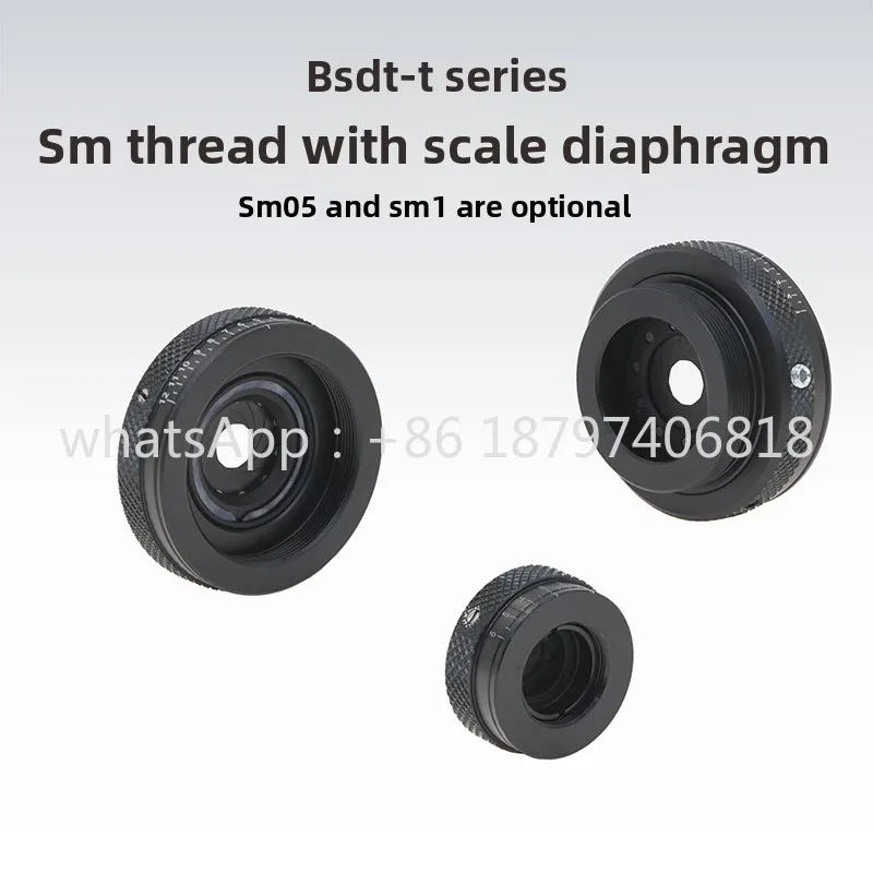BSDT-T series SM05/SM1 thread with graduated variable diaphragm