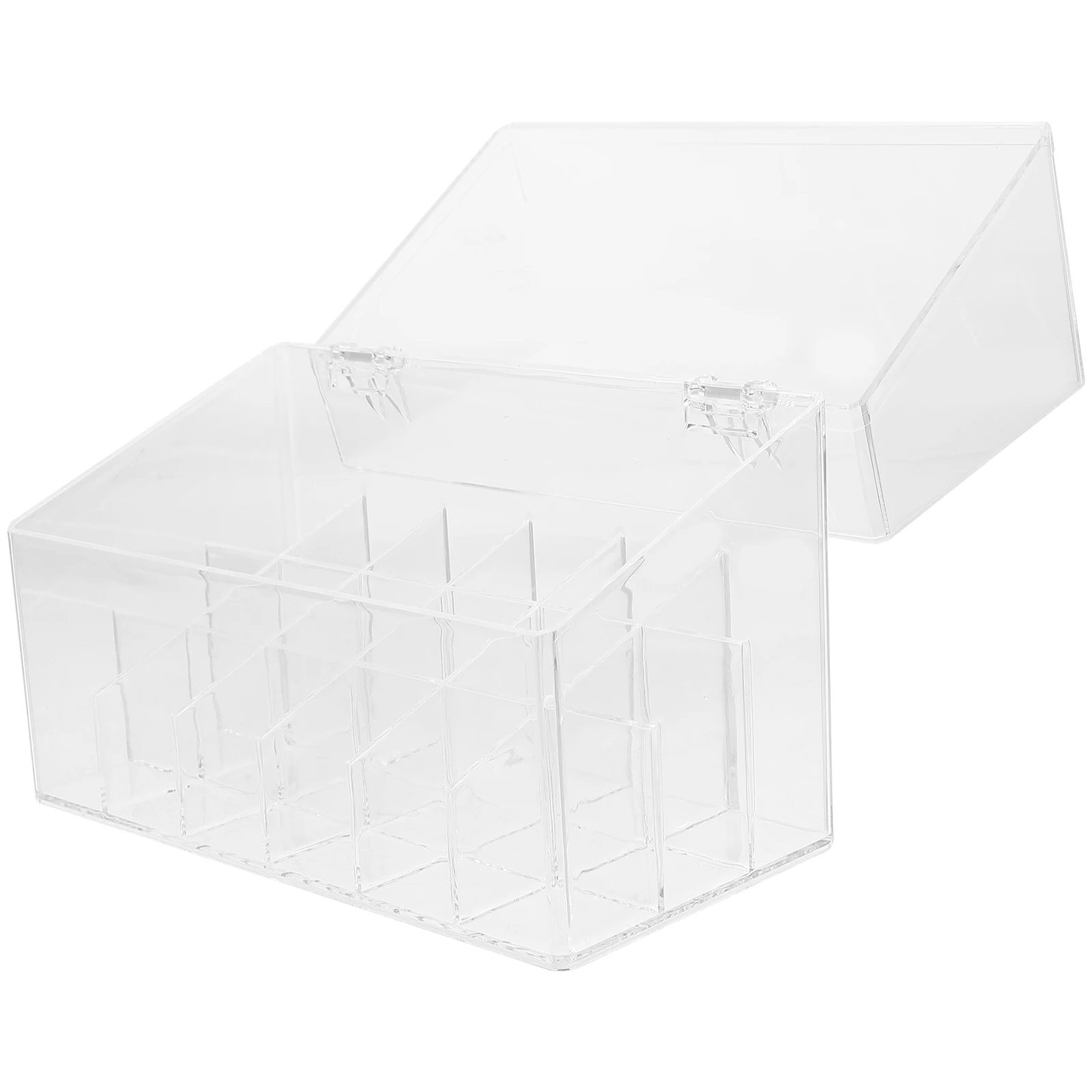 

Lipstick Storage Storage Box With Cover Material Lip Gloss ganizers Large Capacity Dustproof Makeup Holder Desktop Box