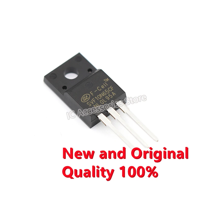 5 шт. SVF10N65CF TO-220F N-Channel MOS Tube FET новый оригинальный