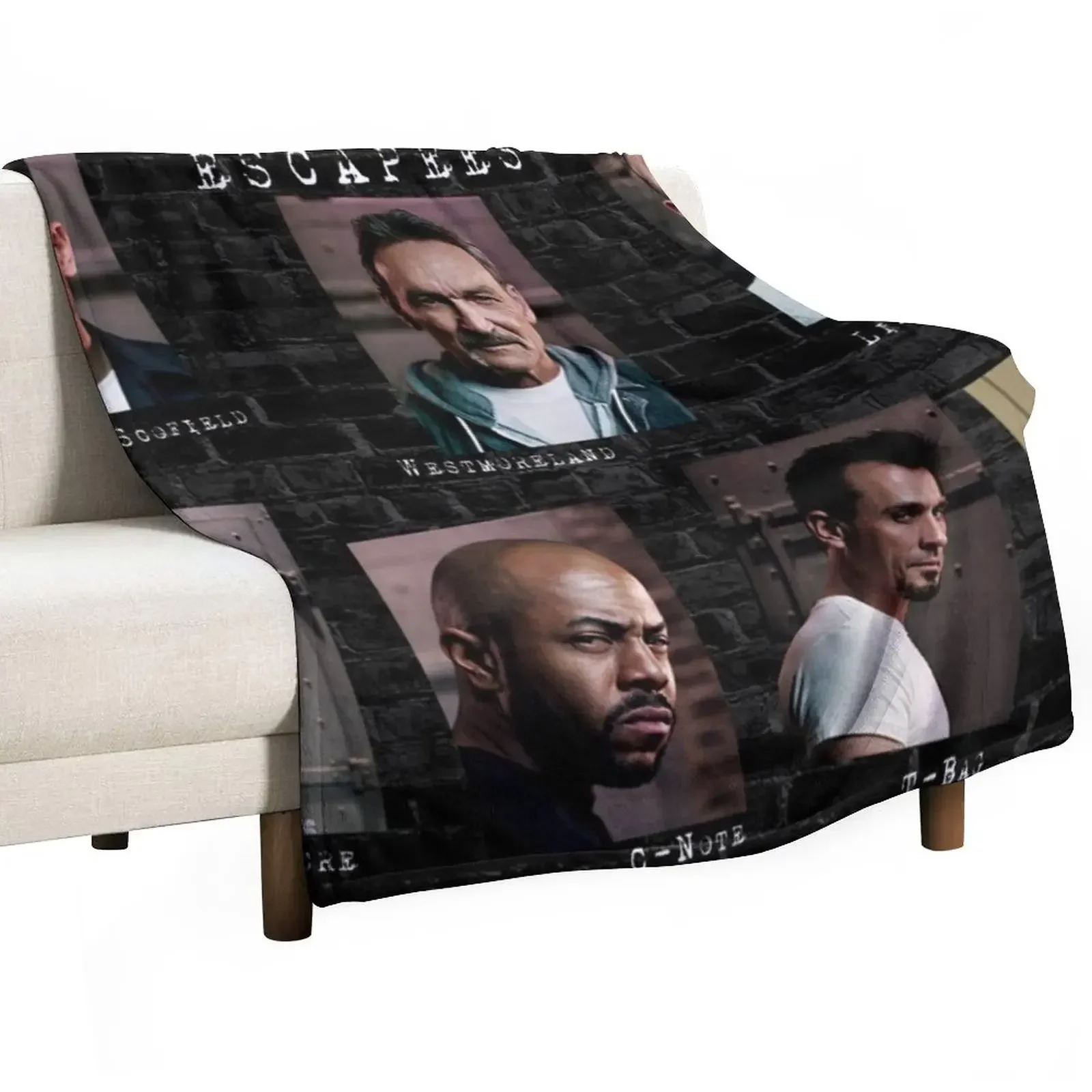 

Prison Break Throw Blanket heavy to sleep valentine gift ideas Luxury Thicken Blankets