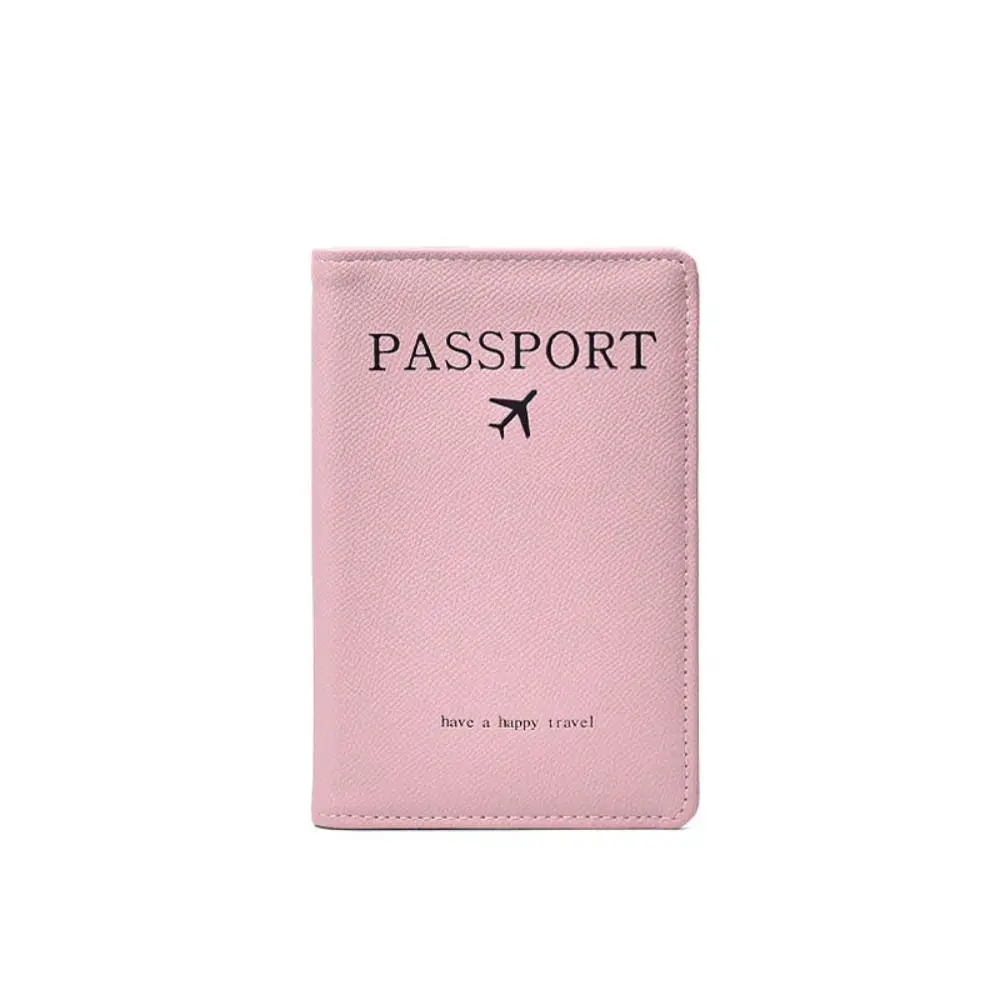 

Card Holder PU Passport Bag RFID Anti-theft Zipper Purse Certificate Storage Bag Ticket Holder Passport Cover Passport Clip