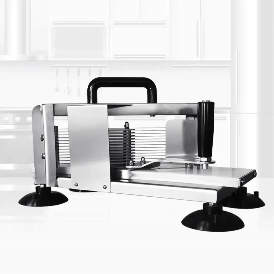 قطاعة طماطم فولاذية يدوية قطاعة خضروات ناعمة AY450 قطاعة طماطم خيار #4