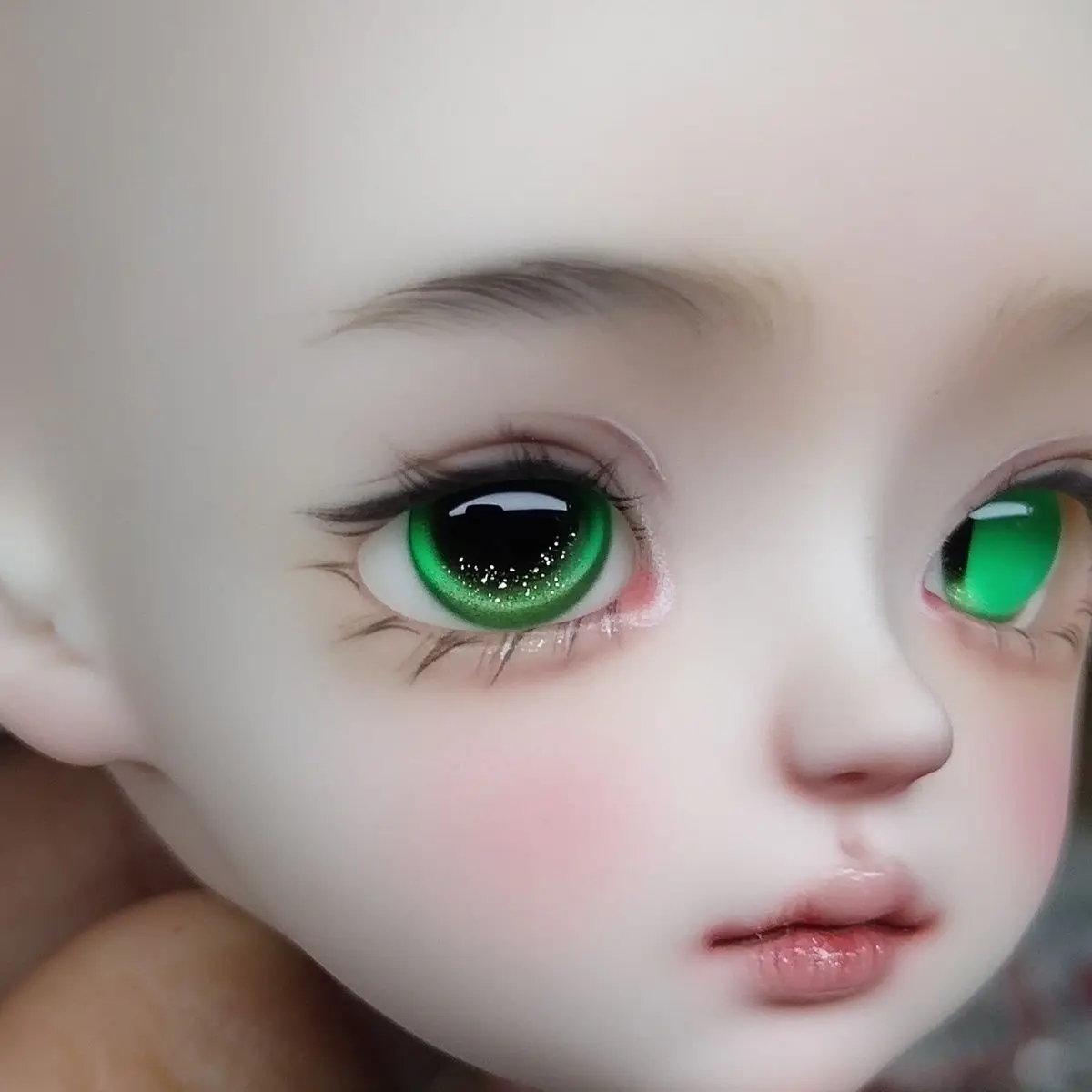 Doll Eyes 12mm 14mm 16mm 18mm Plaster Eyeball for 1/3 1/4 1/6 Bjd Doll Imitate Glass Diy Girl Toys Dress Up Doll Accessories