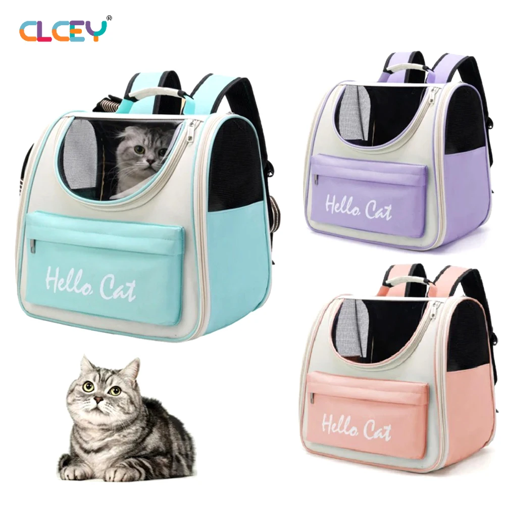 

Portable Pet Cat Carrier Bags Breathable Pet Shoulder Bag Outdoor Travel Space Capsule Cage Pet Transport Bag for Cats Small Dog