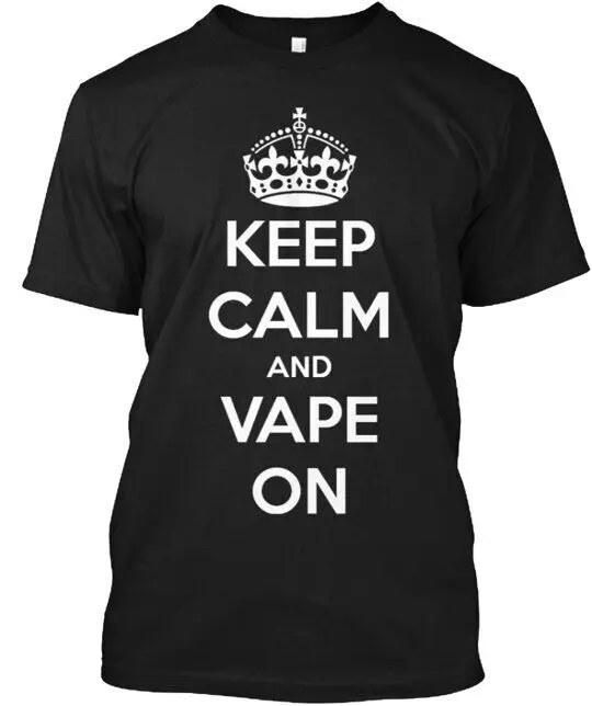 Joki Keep Calm And Vape On Tee T-Shirt Made in the USA Size S to 5XL