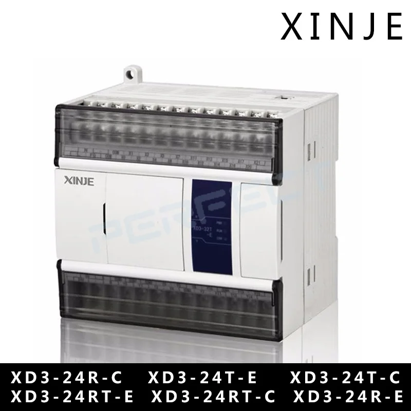 XD3-24R-E XD3-24R-C XD3-24T-E XD3-24T-C XD3-24RT-E XD3-24RT-C  XINJE PLC Controller 24 NPN Inputs 10 Relay Outputs Transis