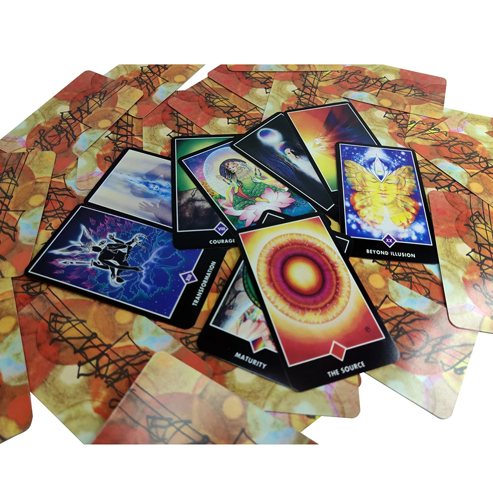 English Version Osho Zen Tarot . Oracle Cards Tarot Cards for Beginners. Oracle Deck. Tarot Deck. Oracle Divination.New Deck