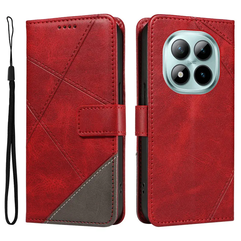 Para Xiaomi Redmi Note 15 Pro Plus 5G funda tipo billetera de cuero 360 protección Etui para Redmi Note 14 Pro 14S funda Note 14 15 Pro +