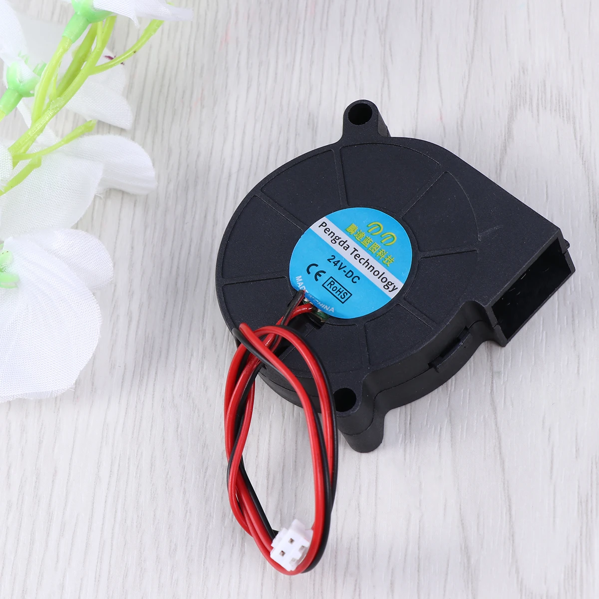 

Dc 24V 3D Printer Blowing Fan Black 744Cfm 36W 3200Rpm 35M S 30Dba Cooling Heatsinks High Precision Long Life Low Noise