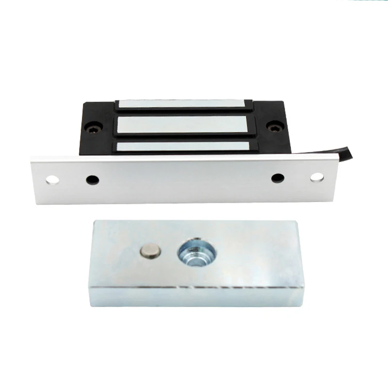 60KG DC12V Electronic Electric Magnetic Lock Cabinet Mini Door Locks 132lbs Holding Force for Office Door Access Control