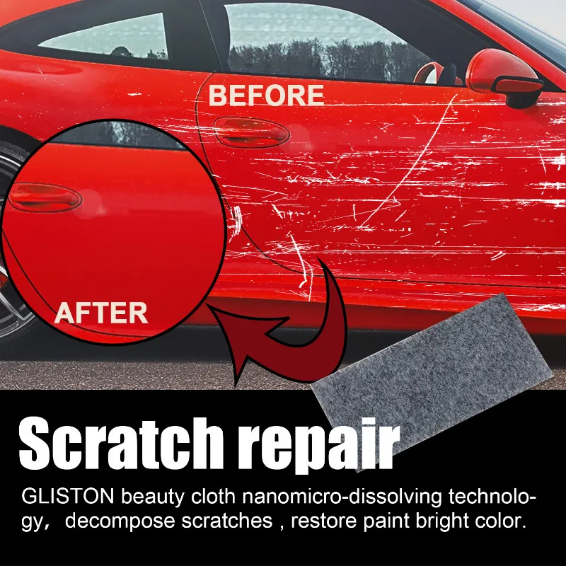 Scratch Refinishing Car Nano Glitter Cloth Scratch Repair Refurbishment Car Maintenance Polishing