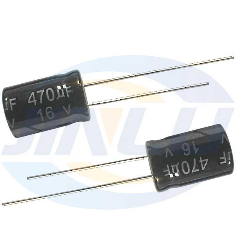 20pcs 16V470uf 8x12mm Aluminum Electrolytic Capacitor 470uf16v 16v 470uf 16wv 470mf 16vdc 470FD 16v470mf 470mf16v