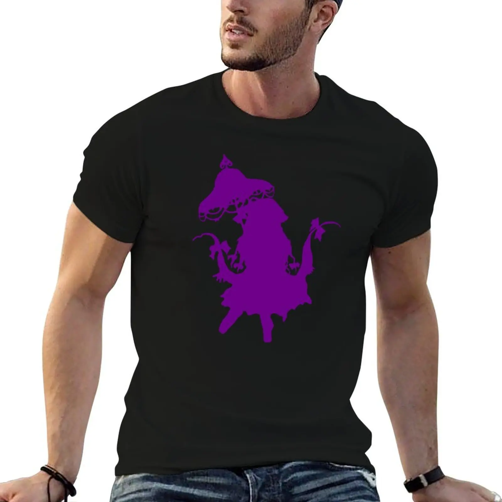

Yakumo Yukari - Touhou Project (Dark Purple) T-Shirt t shirt man luxury man t shirts cotton T-Shirt