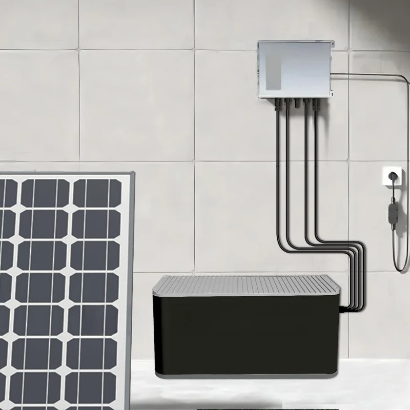 

800w Micro Balcony Solar System Balkonkraftwerk Plug and Play Energy Storage Kit