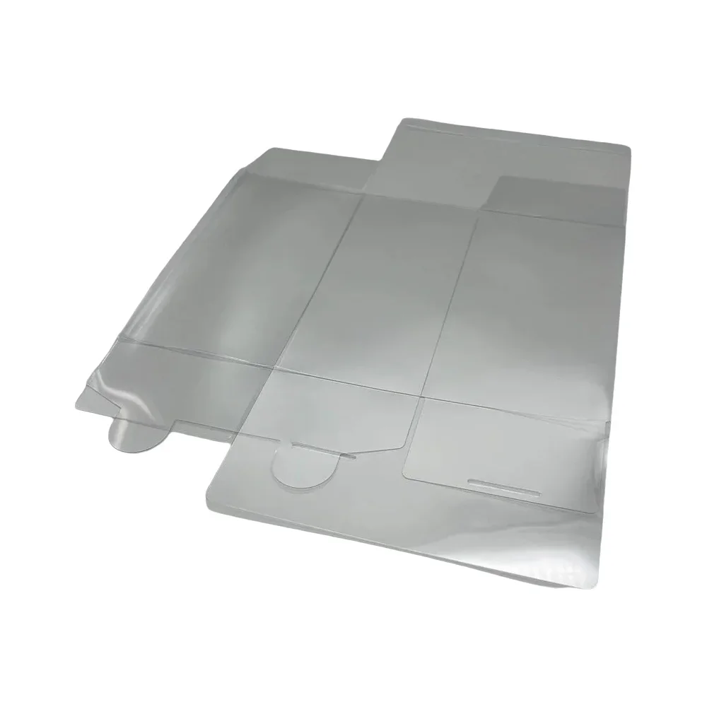 Transparent clear PET cover  For  PS5 DualSense Edge  elite game controller colorful box  storage display Collection  case