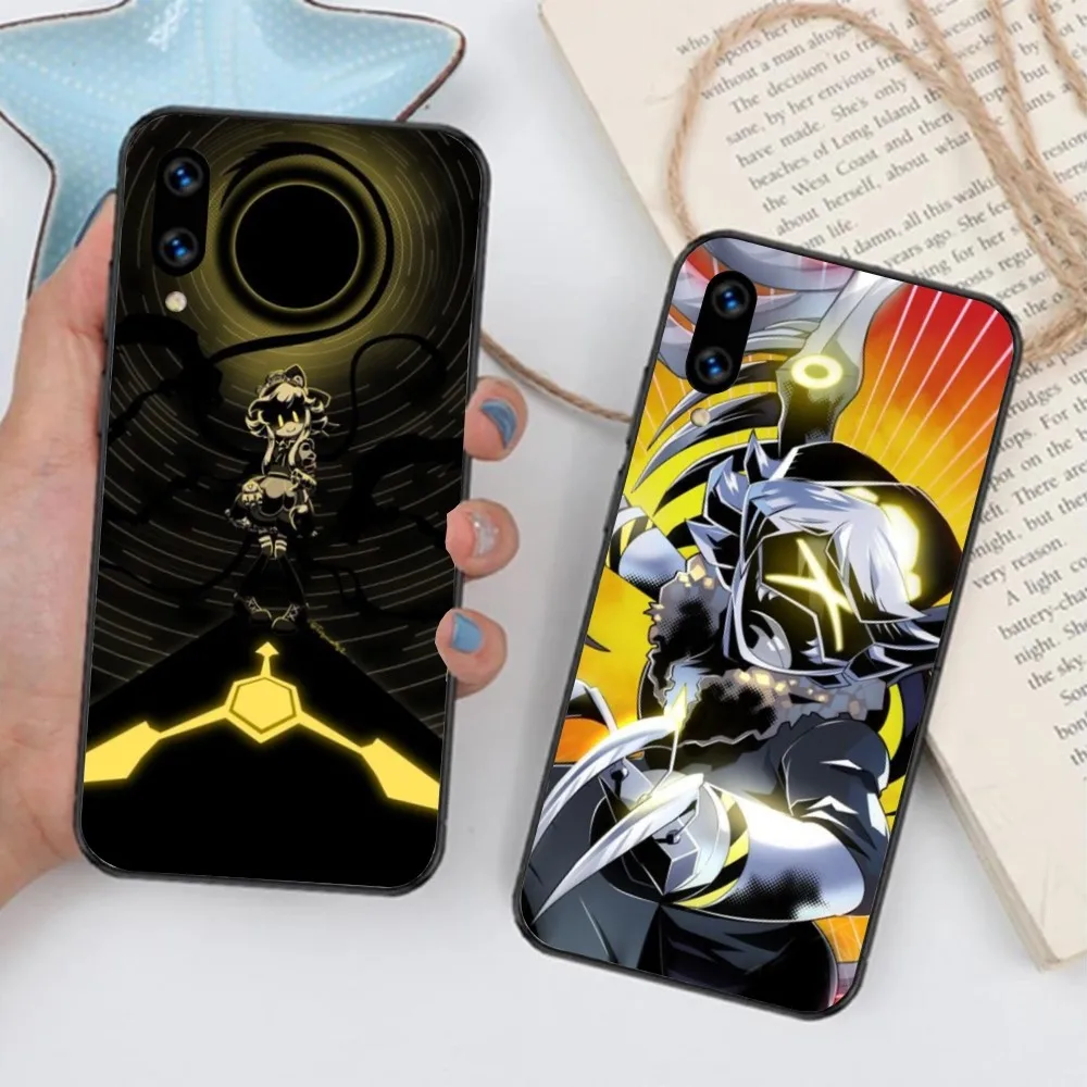 Murder Drones Mobile Cell Phone Case for Huawei Mate 40 30 20 10 Pro Lite Nova 9 8 5T Y7p Y7 Black Soft Phone Cover Funda