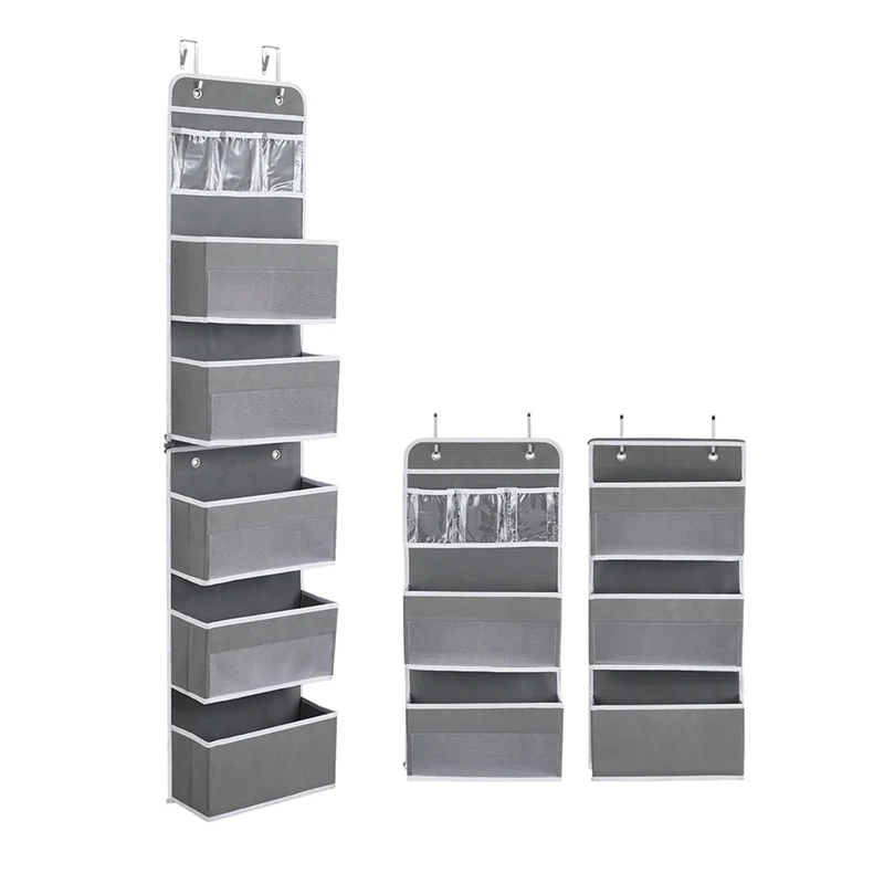 Over Door Organizer,6 Shelf Behind Door Organizer, Flexible Organizer