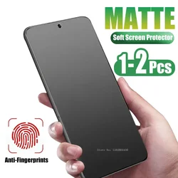 1-2PCS Matte Hydrogel Film for Xiaomi Mi 14 13t 13 12t 12 11t 11 10 Ultra Pro Lite Soft Froest Front Screen Protector Not Glass