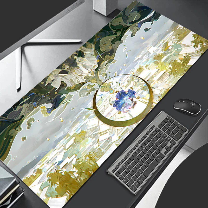 Mousepad Pattern Game Pad Rubber Cool Mouse Pad O-onmyoji PC Accessories Desk Mat Non Slip Table Mat Gamer Cabinet Keyboard Pad