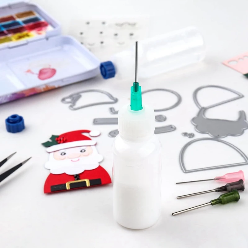 접착제 어플리케이터 병, 플라스틱 압착 가능 스포이드 병, 오일 압착 가능 스포이드 병, 내구성 있는 공예, 30ml, 60 개