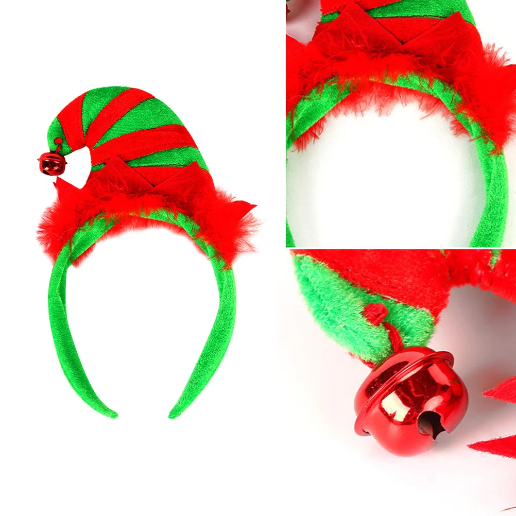 

Funny Hair Hoop Christmas Design Comfortable Wear Stand Out Party Selfie Prop Festive Hairband Hairband Funny Hair Hoop