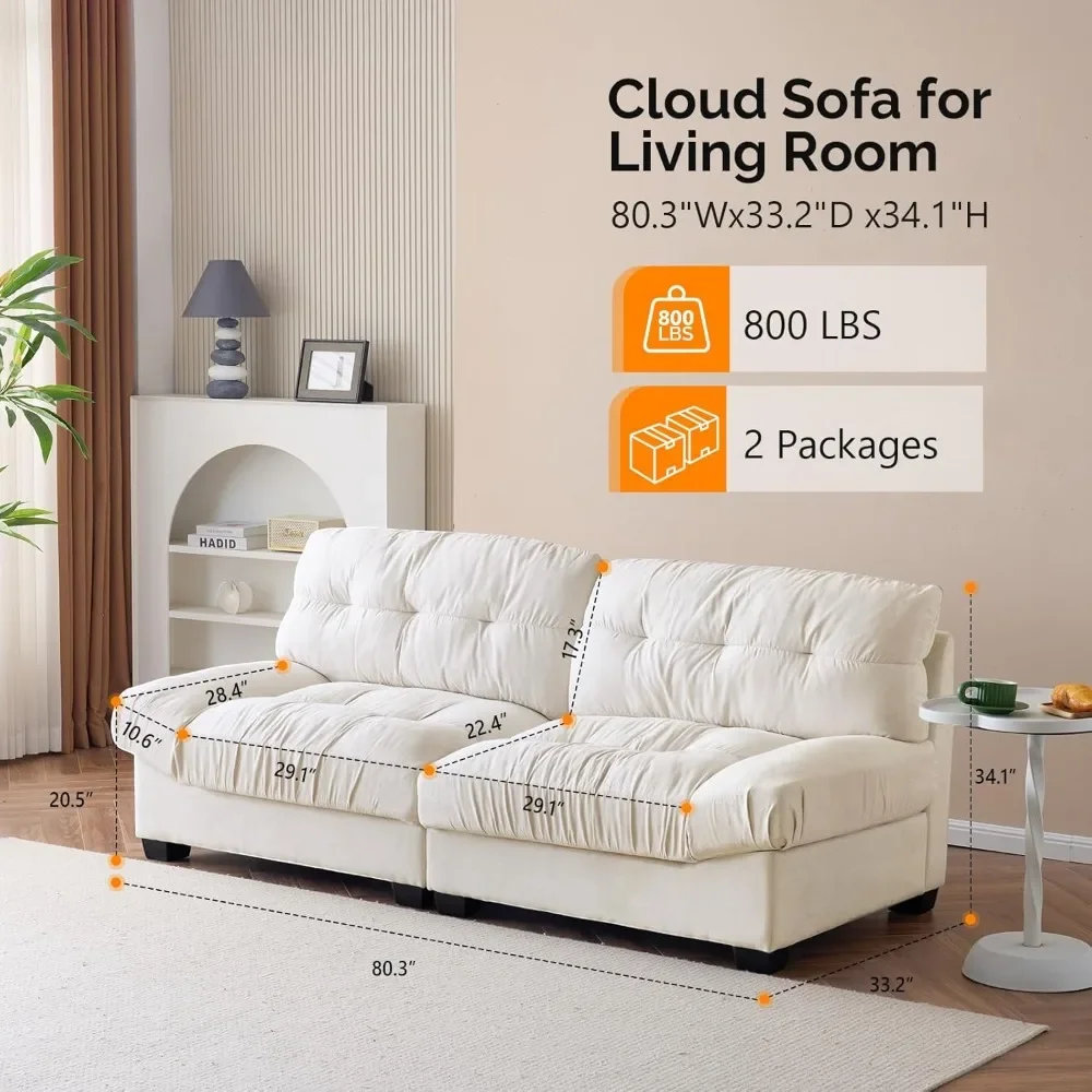 White Cloud Couch, 80