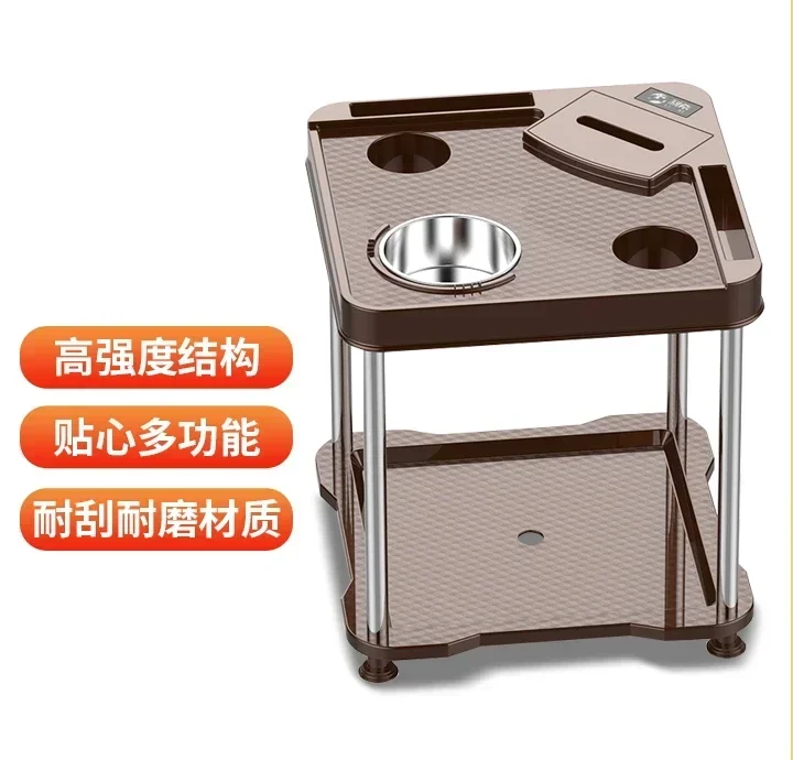cross-border Mahjong machine chess and card room dedicated small tea table rack