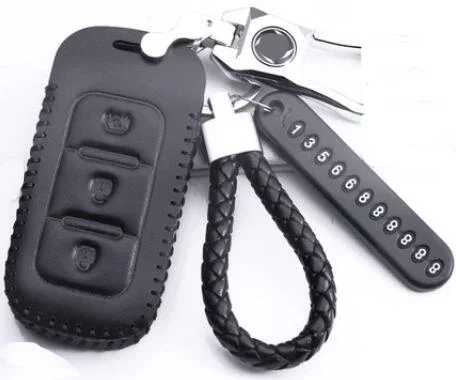 

Car Key Case Bag Holder Key Protective Sleeve Cover For Dongfeng Glory 580 Pro IX5 IX7 SF5