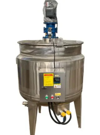 

Ewater 50L Stainless Steel Liquid/paste Mixing Tank With High Speed Mixer Optional Heating