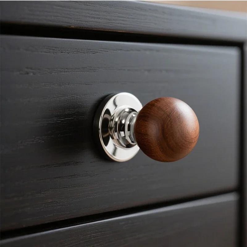 yesBrass Pull Style Antique Bronze Cabinet Door Handle Antique Style Wardrobe Shoe Cabinet Drawer Walnut Hardware Handle Knob