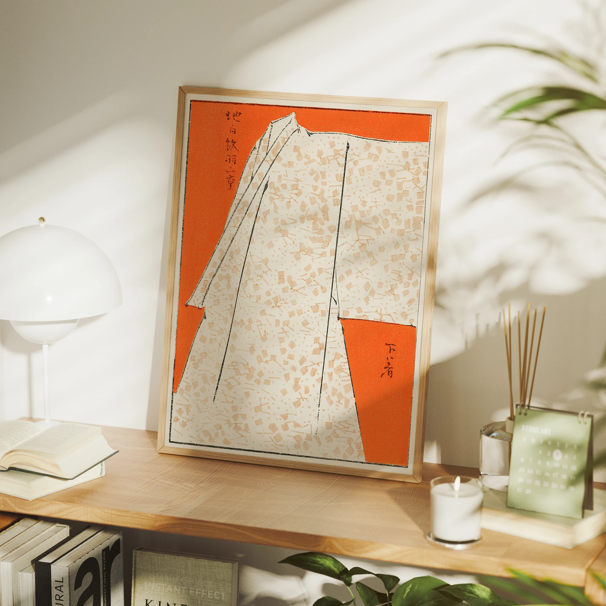 มินิมอลลิสต์สีส้มญี่ปุ่นวาตานา - Home Decor Japanese บทวิจารณ์และราคา