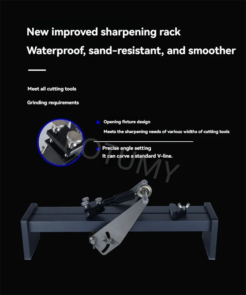 Fixed Angle Knife Sharpening Jig Firm Clamping Structure For Kitchen Tool Workshop Various Blade Standard Sharpening Tasks