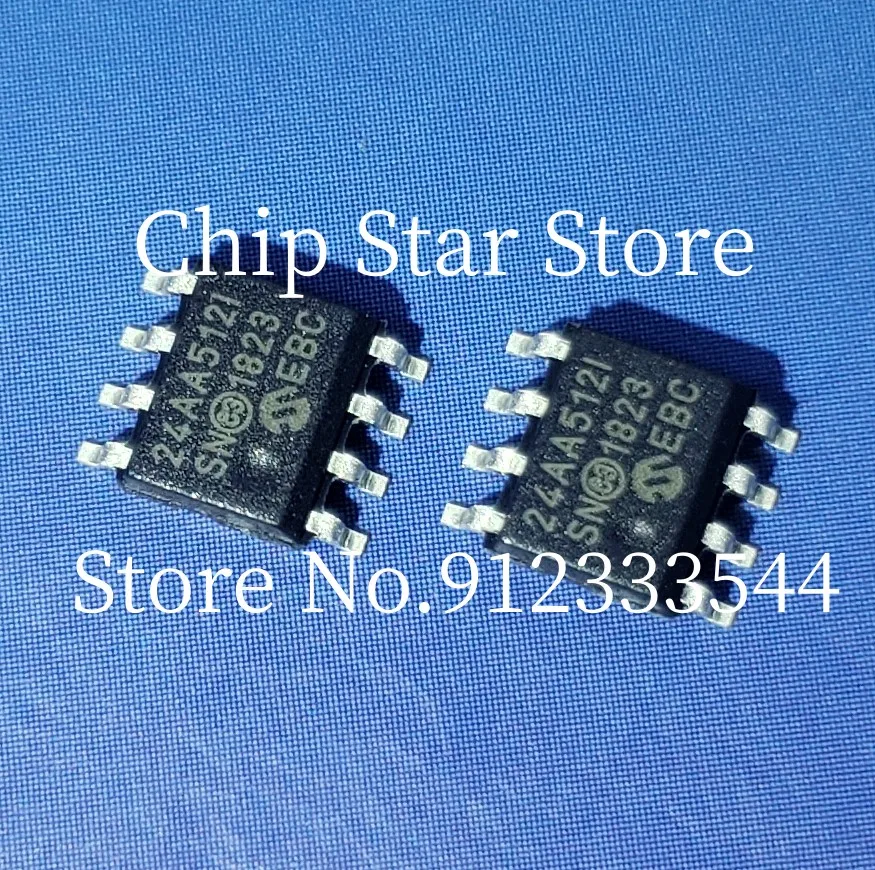 5-100Pcs 24AA512-I/…