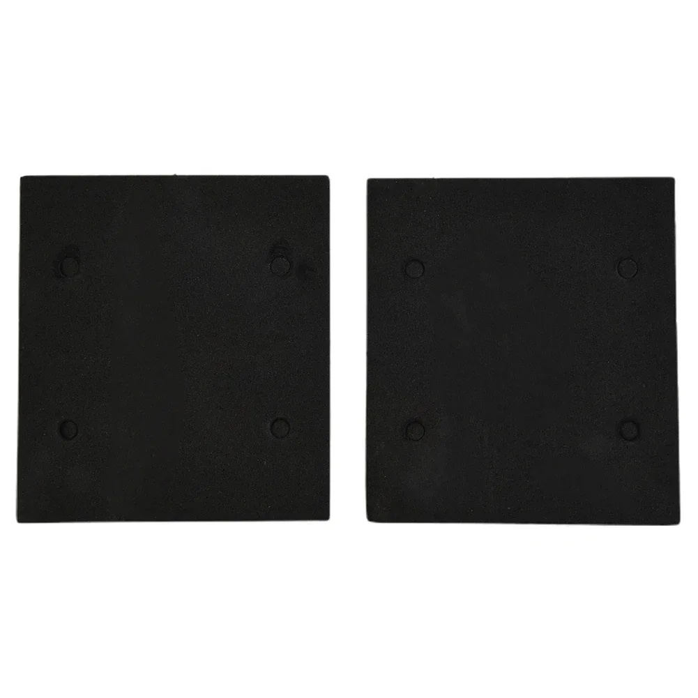 2pcs Square Rectangle Flat Sanding Machine Mat For Ma Kita 4510 9035 Sander Machine Sponge Rubber Sandpaper Pad Power Tool Part