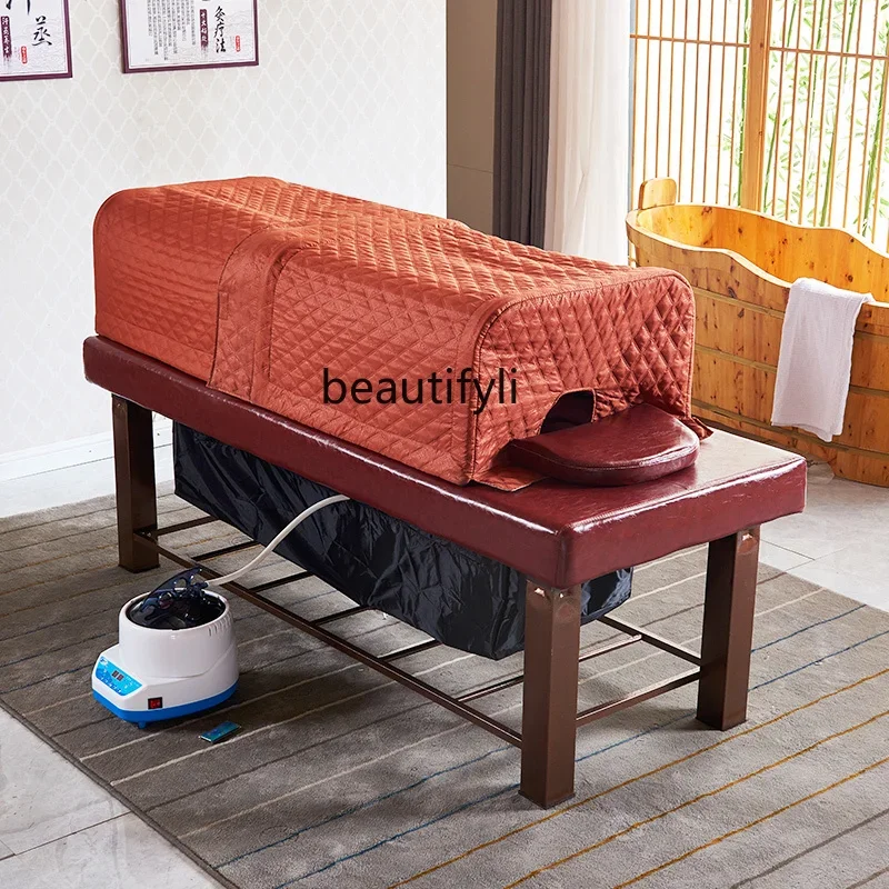 Local Steaming Bed Physiotherapy Sweat Steaming Bed Multifunctional Beauty Body Massage Whole Body Steam Lifting Moxibustion Bed