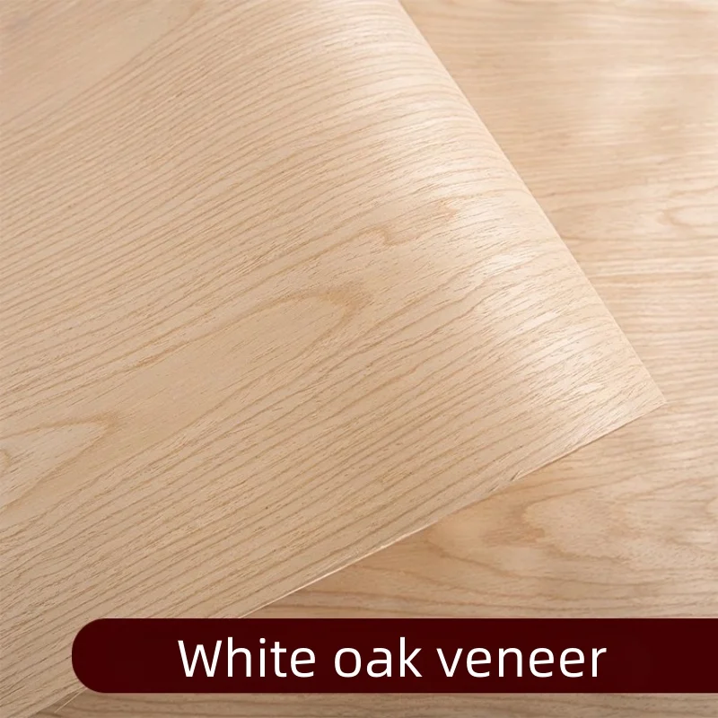 L:2.5Meter Breedte: 58Cm T:0.2Mm Fineer Voor Houten Deuren Hout Fineer Wit Eiken En Zwart Walnoot Fineer Meubelen